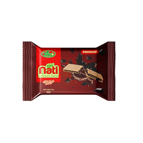 Bánh kem xốp NATI Socola 55g