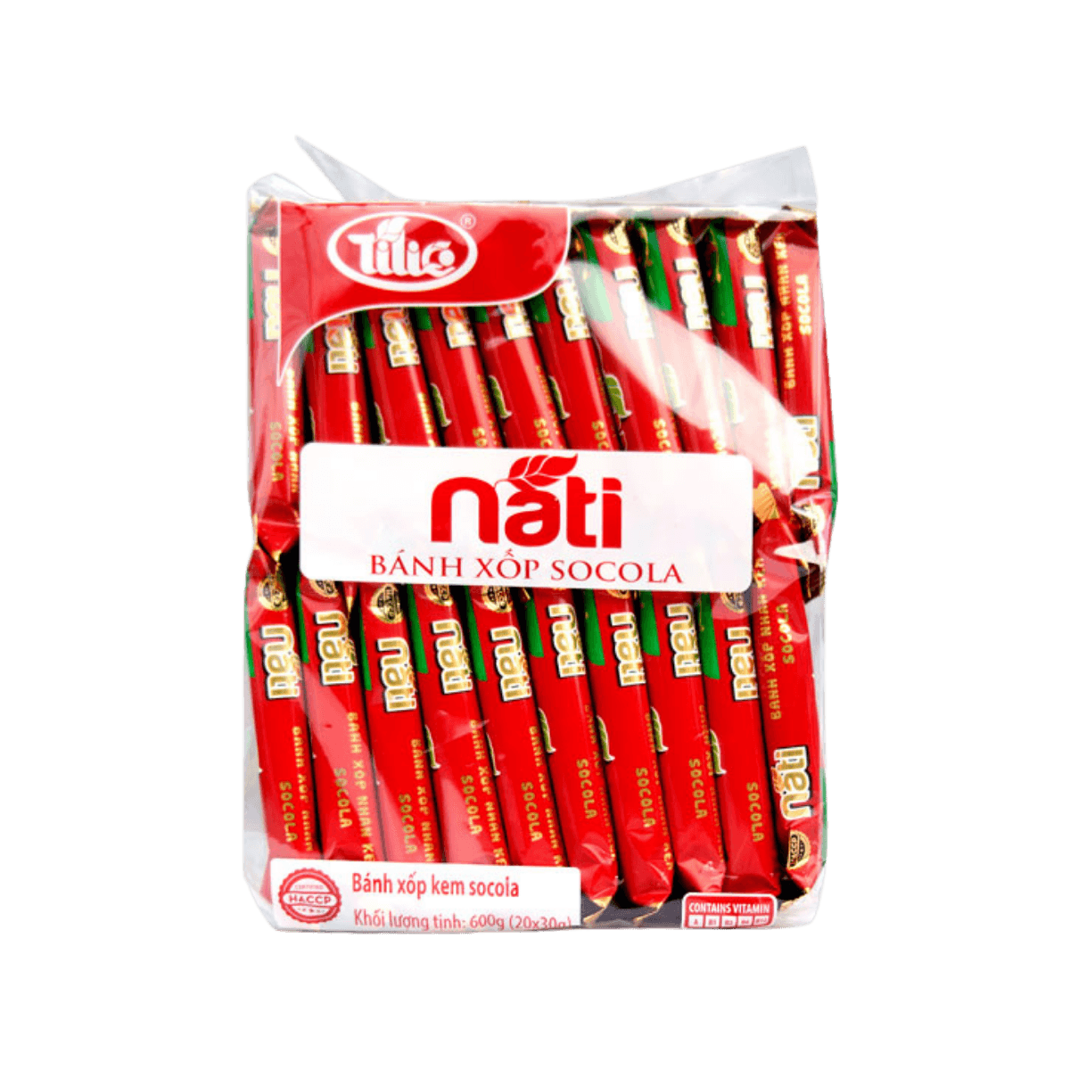 Bánh kem xốp NATI Socola túi 600g
