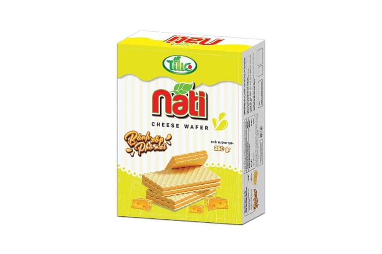Bánh kem xốp NATI Phô Mai hộp 250g
