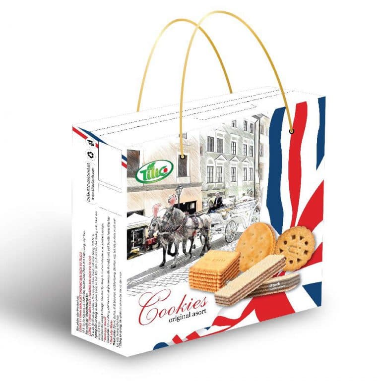 Hộp vuông tết Cookies 2
