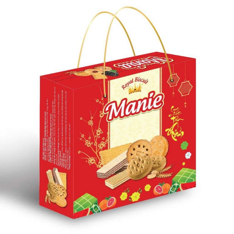 Hộp vuông tết Marie