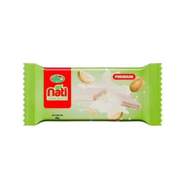 Bánh kem xốp NATI Sầu Riêng 20g