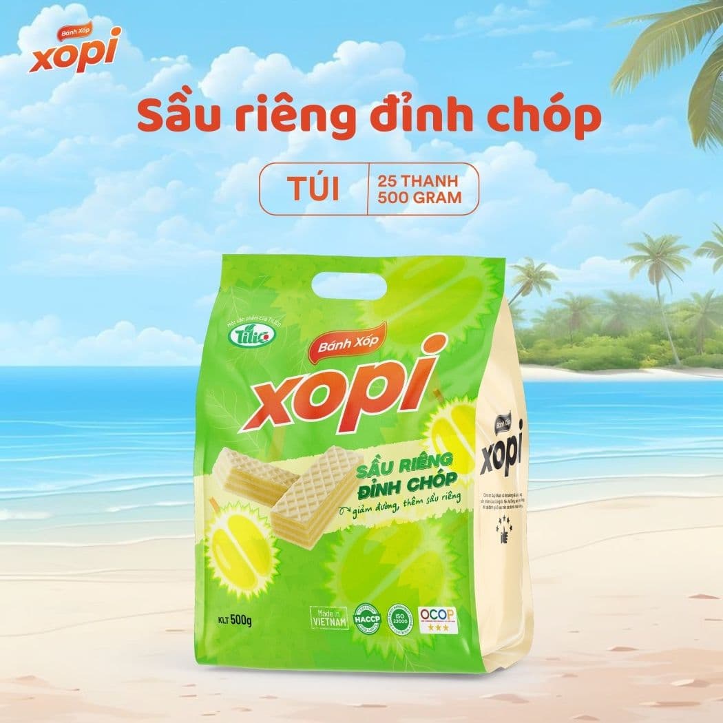 túi 500g sầu riêng