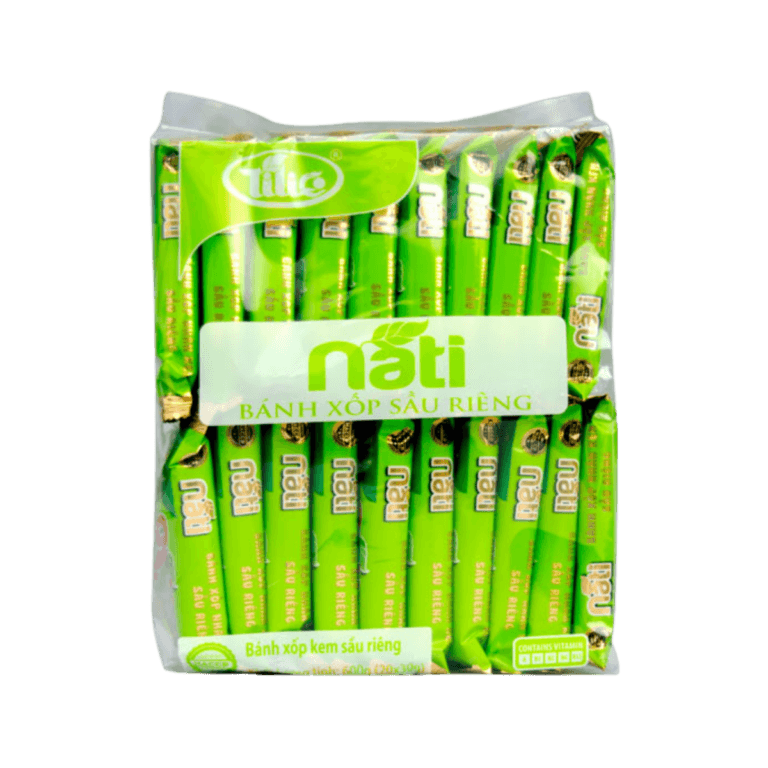 Bánh kem xốp NATI Sầu Riêng túi 600g