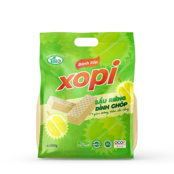 Túi Xopi 500g vị sầu riêng